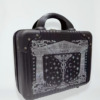 century calls gothic greek mythology 14 inch cosmetic case portable abs hard shell makeup travel suitcase with luggage strap