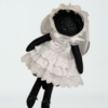 withpuji original "doll box" sweet & cool gothic lolita long sleeve op dress & matching shorts set