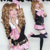 karisuma original gyaru shibuya style set mars japanese subculture plaid mini skirt & top suit harajuku hot girl aesthetic