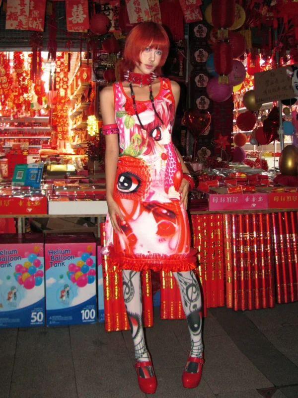 ki00bi00 berry strawberry vintage anime dreamcore tank top y2k harajuku shibuya melty slim fit girl graphic t shirt