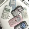 angelpunk original retro cellphone hair clip y2k dreamcore aesthetic harajuku kawaii japanese style hair accessories