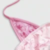 y2k american hot girl pink graphic halter top summer fairycore lace patchwork slim fit backless cami crop to