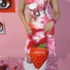 ki00bi00 berry strawberry vintage anime dreamcore tank top y2k harajuku shibuya melty slim fit girl graphic t shirt