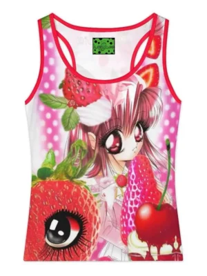 ki00bi00 berry strawberry vintage anime dreamcore tank top y2k harajuku shibuya melty slim fit girl graphic t shirt