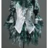 Gothic Horror Amusement Park Blood Stain Princess Sleeve Blouse – Detachable Collar & Sleeves Dark Lolita Shirt
