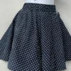 Vintage Summer Japanese Dark Mori Girl 3-Piece Set – Short-Sleeve Cardigan, White Lace Camisole Inner Top & Polka Dot Mini Skirt