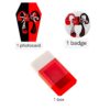 O1CN01UlyxvM2IWFmJglbSm_!!2206459819293 Antiphase x Yazawa Chiya Original Punk Gothic Four-Eared Bunny Plush Keychain Set – Red & Black Rivet Spiked Mascot Doll Bag Charm