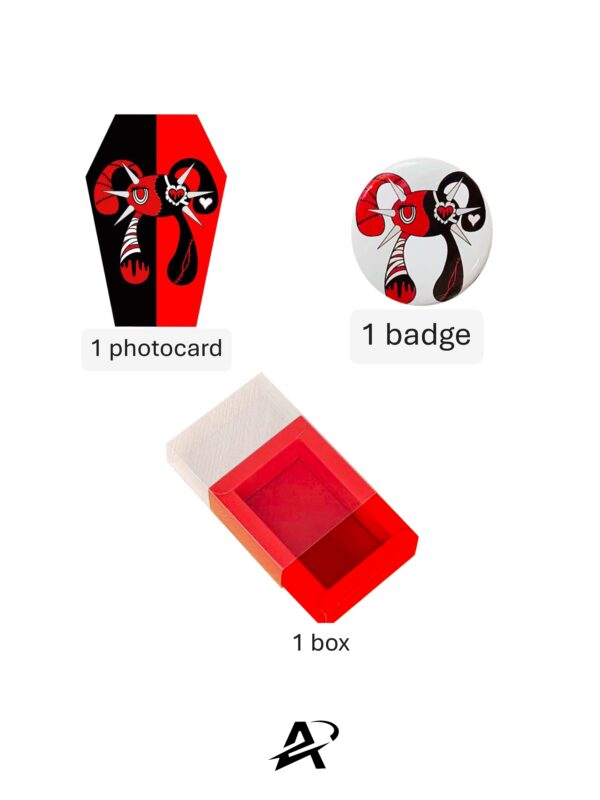 O1CN01UlyxvM2IWFmJglbSm_!!2206459819293 Antiphase x Yazawa Chiya Original Punk Gothic Four-Eared Bunny Plush Keychain Set – Red & Black Rivet Spiked Mascot Doll Bag Charm