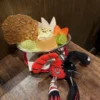 O1CN01YTCJfw1UzMA3dVaF4~livephoto~_!!1745972588-0-rate_livephoto.jpg_960x960.jpg_ Antiphase x Yazawa Chiya Original Punk Gothic Four-Eared Bunny Plush Keychain Set – Red & Black Rivet Spiked Mascot Doll Bag Charm