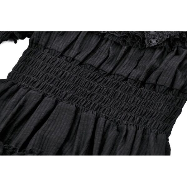 DW1024 Dark In Love Gothic Lace Doll Dress