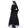 29f581a0256d77268a7e75b607cdf552.image.666x1000 Gothic Court Embroidered Lace Maxi Dress – Vintage Dark Romantic Lace-Up Bell Sleeve Floor-Length Gown