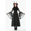 DW1134 Dark In Love Gothic Sapphire Countess Victorian Dress