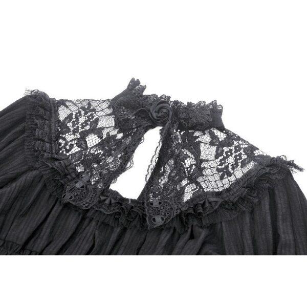 DW1024 Dark In Love Gothic Lace Doll Dress