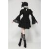 DW1024 Dark In Love Gothic Lace Doll Dress
