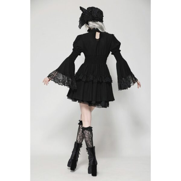 DW1024 Dark In Love Gothic Lace Doll Dress