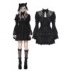 DW1024 Dark In Love Gothic Lace Doll Dress