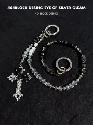 O1CN0198eFO21EmxXwdBq7u_2211650710395 404BLOCK Beaded Cross Pant Chain – Handmade Gothic Y2K Beaded Keychain & Pants Waist Accessories for Streetwear Cleanfit