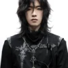 LOVEISWAR【Forbidden Thorns】Original Gothic Dark Punk Style Heavy-Duty Handmade High-Quality Cross Necklace