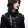LOVEISWAR【Forbidden Thorns】Original Gothic Dark Punk Style Heavy-Duty Handmade High-Quality Cross Necklace