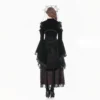 O1CN01MTzltb1Ych1Y4sz0j_!!260013080 DARK IN LOVE BW172 Gothic Velvet Cutout Shrug Capelet – Vintage Lace Mesh Ruffled Flare Sleeve Bolero