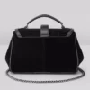 KILLSTAR Lady Arachne Handbag – Dark Gothic Velvet & Faux Leather Shoulder Bag