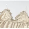 NO ROMANCE Vintage Court Knight Angel Wings Faux Suede Corset Top – Gothic Lace-Up Strapless Bustier Camisole for Women