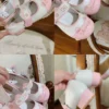 Japanese Kawaii Cat Paw Lolita Shoes – Cute Round Toe Low Block Heel Mary Jane Shoes for Women