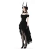 O1CN01r63BSc1YcgitvDrex_!!260013080 Gothic Elegant Lady Lace Dovetail High-Low Dress – Vintage Off-Shoulder Corset Lace-Up Evening Dress for Women (DW798)