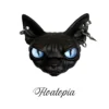 Floatopia Sphynx Cat AirPods Case – Y2K Gothic Punk 3D Printed Earphone Protective Cover