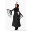 DW1134 Dark In Love Gothic Sapphire Countess Victorian Dress