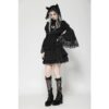 DW1024 Dark In Love Gothic Lace Doll Dress