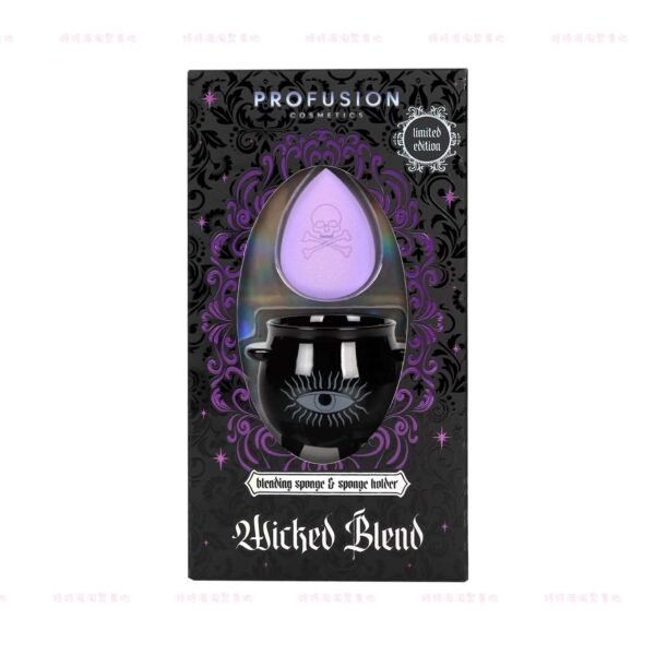 Profusion Cosmetics Gothic Beauty Halloween Collection – Eyeshadow Palette, Illuminating Skin Mist, Lash Set & Dark Romantic Makeup Essentials