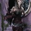 Blood Supply Gothic Dark Rhinestone Evening Handbag & Shoulder Bag for Halloween