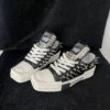 Gothic Star Studded Square Toe Low-Top Leather Sneakers – Punk Rock Metal Spike Unisex Subculture Streetwear Shoes