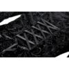 Gothic Luxe Lace-Trim Pattern Velvet Mini Dress – Dark Romantic Flare Sleeve Victorian Goth Party Dress (DW930)