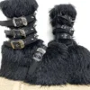 O1CN01kThWXXyOzQI68gFc~crop,302,403,2419,3226~_!!267626588 Punk Metal Studded Buckle Fluffy Platform Boots – Gothic Faux Fur Chunky Wedge Mid-Calf Boots Q684